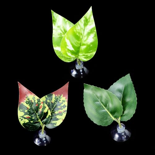 jebyltd 3Pack Plastikkünstlungswasser Gras Ornamente Fischtanks Natürliche Dekoration Für Bettas Fisch Und Reptilien Lebensraum Haltbarkeit Reptilien Lebensraum von jebyltd