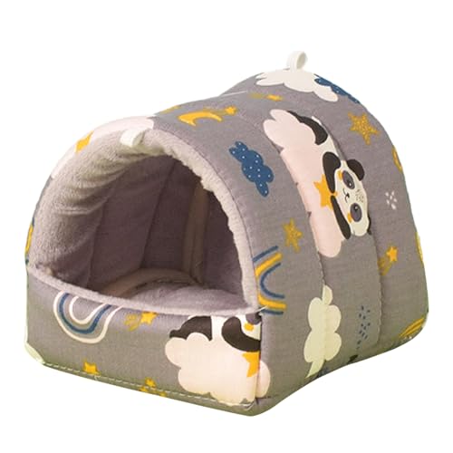 jebyltd Hamster-Schlafbett, Kleintier-Hängematte, Bett, Versteck, Bettwäsche, Spielzeug, Winterhaus von jebyltd