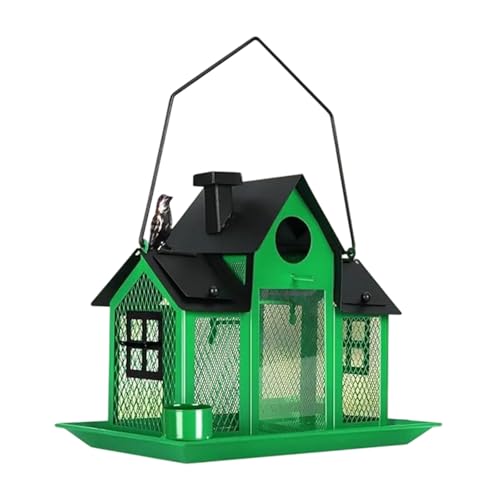 jebyltd Hanging Vogelfutterleiter Für Außen Wetterfeste Metallkonstruktionsvogelhaus Feeder Für Vogelzusammenschein von jebyltd
