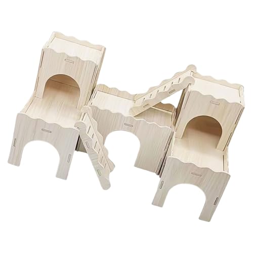 jebyltd Holz Hamster Hütten Verstecke Aktivität Spielzeug Hamsterhäuser Häuser Für Rennmäuse Natürliches Holz Kleine Haustierhäuser jebyltd Holz Hamster Hütten Verstecke Aktivität Spielzeug Hamsterhäuser Häuser Für Rennmäuse Natürliches Holz Kleine Haustierhäuser von jebyltd