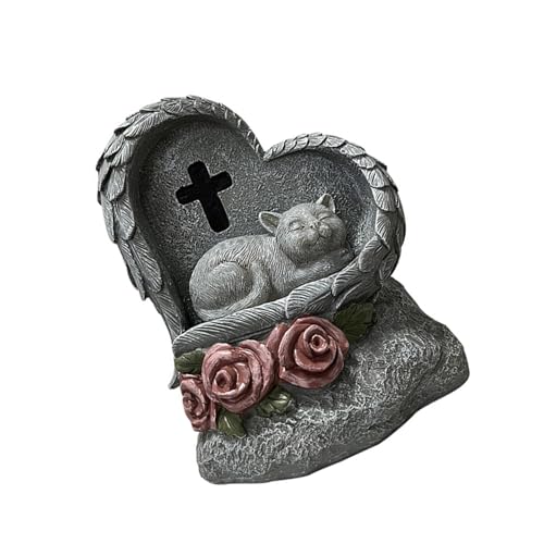 jebyltd Memory Pet Memorials Gartensteine Temporäres Grabmarker Einfache PET Denkmäler Für Innen Oder Außenverträglichkeiten Verwenden Speichersteine von jebyltd