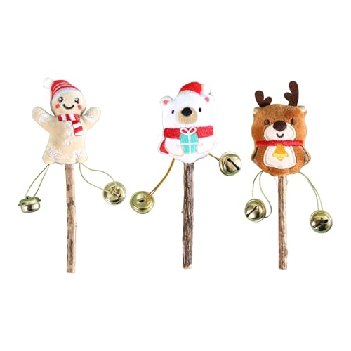 jebyltd Weihnachtsthema Katzen Lecken Stick Spielzeug Natürlicher Matatabi Stick Kautspielzeug Für Verschiedene Katzen Haarballs Kontrollieren Teaser 3pcs Haustier Zahne jebyltd Weihnachtsthema Katzen Lecken Stick Spielzeug Natürlicher Matatabi Stick Kautspielzeug Für Verschiedene Katzen Haarballs Kontrollieren Teaser 3pcs Haustier Zahne von jebyltd