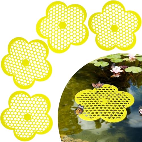 4er Set Schwimmende Insektentränke - Bienenrettungsinsel mit Landeplatz, Wassertränke für Hummeln, Schmetterlinge und andere Bestäuber, schwimmende bieneninsel 4er Set Schwimmende Insektentränke - Bienenrettungsinsel mit Landeplatz, Wassertränke für Hummeln, Schmetterlinge und andere Bestäuber, schwimmende bieneninsel von jiejack
