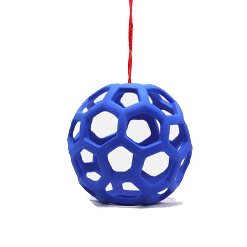 Heuball Pferd, Spielzeug für Pferde,Hängende Heu Das Füttern Verlangsamen,Pferde Futterball Spielzeug, Ziegen, Schafe (Blau) von jiejack
