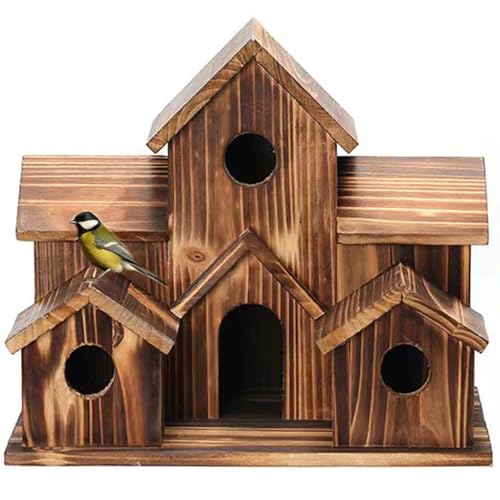 Vogelhaus für den Außenbereich, Nistkasten Wellensittich Vogelfutterhaus Wildvogel Mehrzweck Nistkasten Holz-Vogelhäuser zum Aufhängen im Freie für Garten Hof nistkasten für vögel (B, 20*13 *15.20cm) Vogelhaus für den Außenbereich, Nistkasten Wellensittich Vogelfutterhaus Wildvogel Mehrzweck Nistkasten Holz-Vogelhäuser zum Aufhängen im Freie für Garten Hof nistkasten für vögel (B, 20*13 *15.20cm) von jiejack