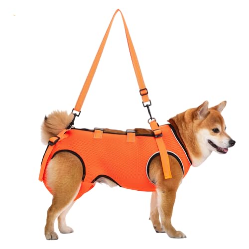 Hebebänder für Hunde mit ergonomischer T-Form und weicher Polsterung für Gelenkverletzungen, zur Genesung von Hunden, große ältere Rassen, Tragetücher von jiingekk