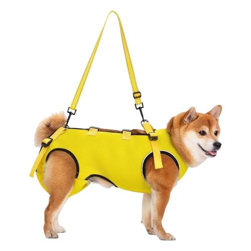 Hebebänder für Hunde mit ergonomischer T-Form und weicher Polsterung für Gelenkverletzungen, zur Genesung von Hunden, große ältere Rassen, Tragetücher Hebebänder für Hunde mit ergonomischer T-Form und weicher Polsterung für Gelenkverletzungen, zur Genesung von Hunden, große ältere Rassen, Tragetücher von jiingekk