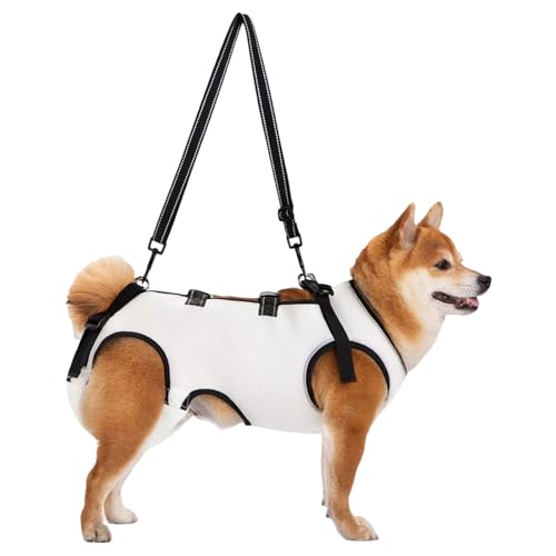 Hebebänder für Hunde mit ergonomischer T-Form und weicher Polsterung für Gelenkverletzungen, zur Genesung von Hunden, große ältere Rassen, Tragetücher von jiingekk