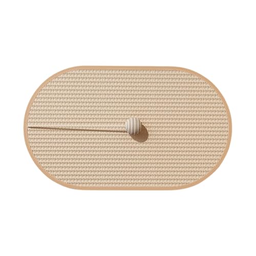 Reißfestes Sisal-Katzen-Wandkrallenschleifpad, Möbelschutz mit Haustier-Hängespielzeug, Heimdekor, Zubehör Reißfestes Sisal-Katzen-Wandkrallenschleifpad, Möbelschutz mit Haustier-Hängespielzeug, Heimdekor, Zubehör von jiingekk