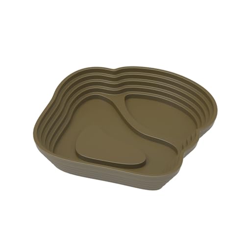 Step Design Reptilien Badeschale Terrarien Becken für Schildkröten Eidechsen Fütterung Einweichen Bad Pool mit Rampen Reptilien Sonnenbaden und Futterstation Step Design Reptilien Badeschale Terrarien Becken für Schildkröten Eidechsen Fütterung Einweichen Bad Pool mit Rampen Reptilien Sonnenbaden und Futterstation von jiingekk