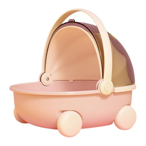 jiingekk Haustierheime für drinnen und draußen, bequem, kleines Bett für kleine Haustierhäuser im Innen- und Außenbereich von jiingekk