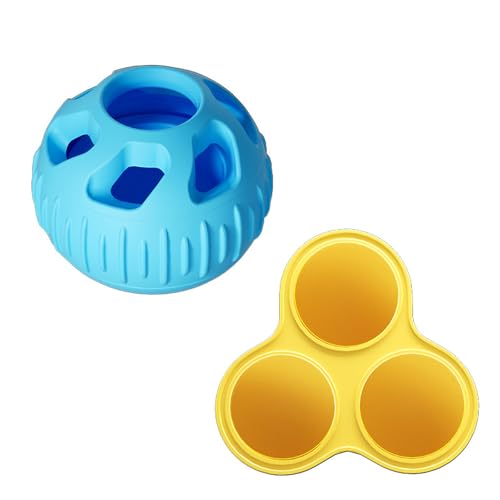 jiingekk Silikon befüllbares Kauspielzeug für aggressive Kauer Auslaufsicher Leckerli für Zähne & Hundetraining Kaufest Hund Puzzle Spielzeug jiingekk Silikon befüllbares Kauspielzeug für aggressive Kauer Auslaufsicher Leckerli für Zähne & Hundetraining Kaufest Hund Puzzle Spielzeug von jiingekk