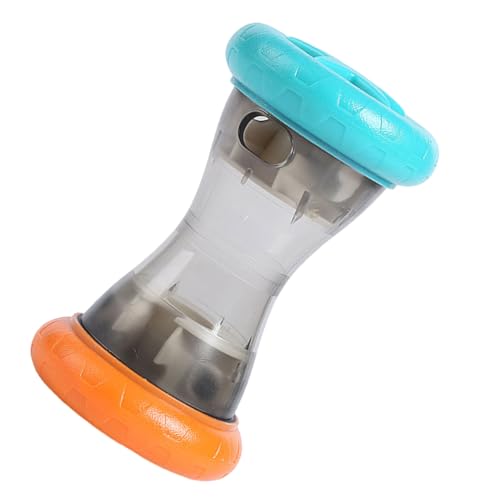 jiingekk Slow Feeder Hundespielzeug, interaktives Hantel, auslaufendes Essen, Kau-Puzzle für geistige Stimulation von jiingekk