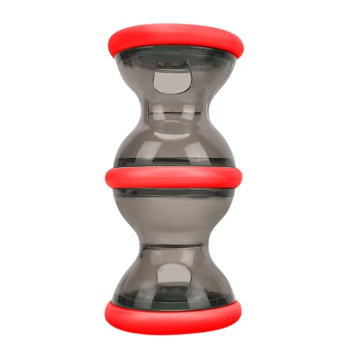 jiingekk Slow Feeder Hundespielzeug, interaktives Hantel, auslaufendes Essen, Kau-Puzzle für geistige Stimulation jiingekk Slow Feeder Hundespielzeug, interaktives Hantel, auslaufendes Essen, Kau-Puzzle für geistige Stimulation von jiingekk
