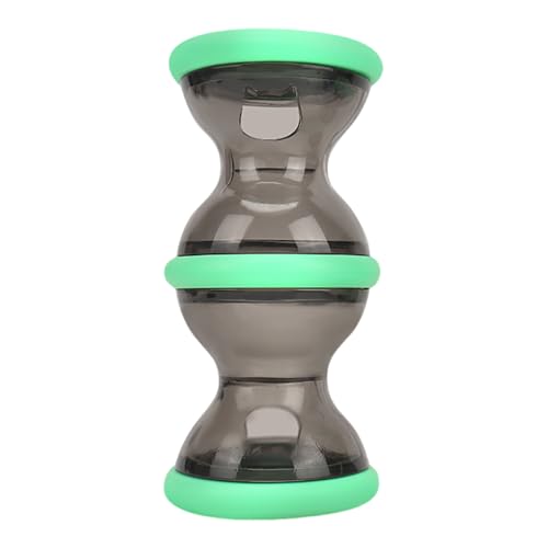jiingekk Slow Feeder Hundespielzeug, interaktives Hantel, auslaufendes Essen, Kau-Puzzle für geistige Stimulation von jiingekk
