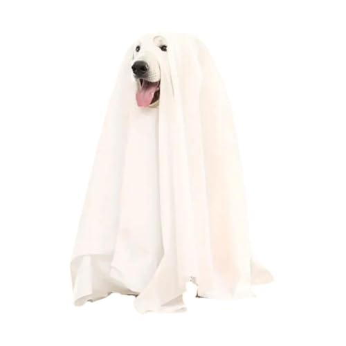 Geisterumhang für Hunde, Halloween-Dekorationen, Halloween-Party, Haustierverkleidungsrequisiten, Requisiten, Zubehör für Streich, lustiges Haustier Geisterumhang für Hunde, Halloween-Dekorationen, Halloween-Party, Haustierverkleidungsrequisiten, Requisiten, Zubehör für Streich, lustiges Haustier von jileijar