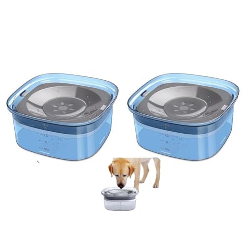 Pet Supplies Wassernapf Hund Trinknapf Haustier Schwimmnapf Kapazität Transparent Spritzwassergeschützt Groß von jileijar