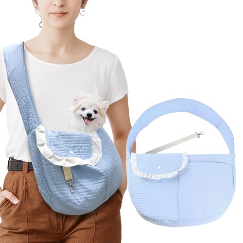Tragetasche Hund, Tragetuch Hund, Hundetragetasche, Lovely Hundetasche - Komfortabel Und Sicher für Hunde Bis zu 13 Pfund Tragetasche Hund, Tragetuch Hund, Hundetragetasche, Lovely Hundetasche - Komfortabel Und Sicher für Hunde Bis zu 13 Pfund von jinminamz