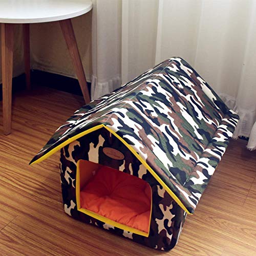 jiwenhua Pet Products alljährlich pop Money can be Removed and Washed pet Nest Dog Nest Dog House pet Nest Canvas, Camouflage, L jiwenhua Pet Products alljährlich pop Money can be Removed and Washed pet Nest Dog Nest Dog House pet Nest Canvas, Camouflage, L von jiwenhua