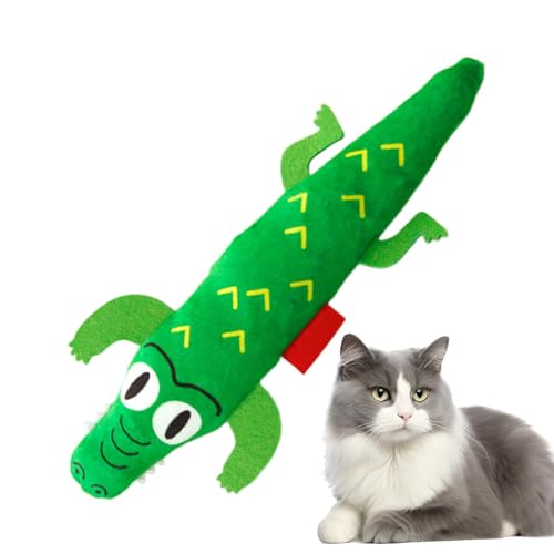 jlceh Katzenminze-Spielzeug,Katzenminze-Spielzeug für Katzen - Kauspielzeug für Katzen,Katzenspielzeug in Krokodilform, interaktives Katzenkauspielzeug für Kätzchen im Innenbereich, unterhaltsames jlceh Katzenminze-Spielzeug,Katzenminze-Spielzeug für Katzen - Kauspielzeug für Katzen,Katzenspielzeug in Krokodilform, interaktives Katzenkauspielzeug für Kätzchen im Innenbereich, unterhaltsames von jlceh