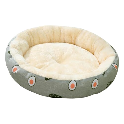 jlceh Rundes kleines Hundebett, Hundebetten für kleine Hunde,Maschinenwaschbares Katzennest | Warmes Plüschkissenbett, gemütliches weiches Nest für Kätzchen und kleine Hunde jlceh Rundes kleines Hundebett, Hundebetten für kleine Hunde,Maschinenwaschbares Katzennest | Warmes Plüschkissenbett, gemütliches weiches Nest für Kätzchen und kleine Hunde von jlceh