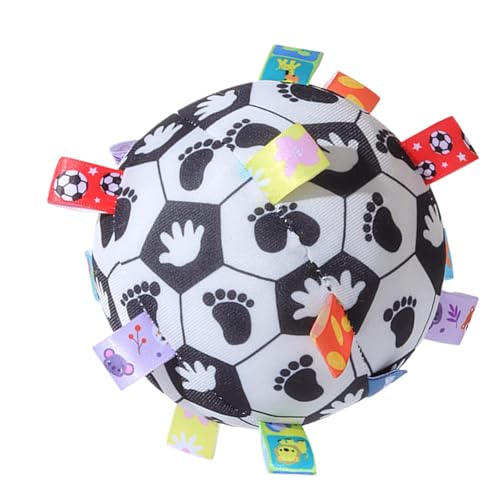 jlceh Weicher sensorischer Ball, sensorischer Ball aus Stoff,Plüsch-Multisensorspielzeug mit Rassel | Band-Tag-Ball mit kontrastreichen Farben, Frühpädagogisches Spielzeug, Feinmotorikspielzeug für jlceh Weicher sensorischer Ball, sensorischer Ball aus Stoff,Plüsch-Multisensorspielzeug mit Rassel | Band-Tag-Ball mit kontrastreichen Farben, Frühpädagogisches Spielzeug, Feinmotorikspielzeug für von jlceh
