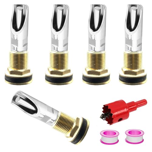 5 Stück Mehrzweck Schweine Nippel Waterer Edelstahl Automatische Tränke Set für Fässer mit Tanks Anschlüssen 5 Stück Mehrzweck Schweine Nippel Waterer Edelstahl Automatische Tränke Set für Fässer mit Tanks Anschlüssen von jojnsha