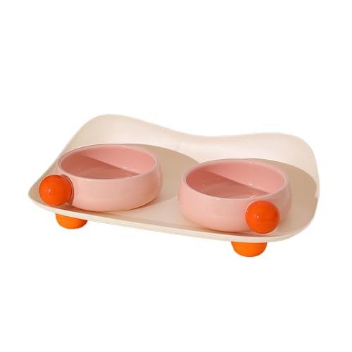 2-in-1 Haustiergeschirr Hunde Wasser Futternapf Futter Wasserspender Set Katze Slow Eating Bowl Supplies 2-in-1 Haustiergeschirr Hunde Wasser Futternapf Futter Wasserspender Set Katze Slow Eating Bowl Supplies von jojobasec