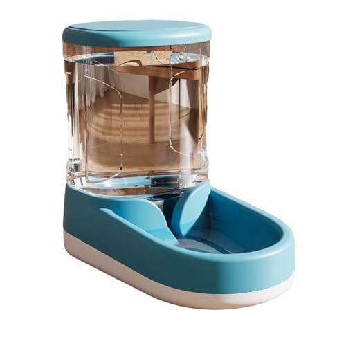3.8L Haustier Wassernapf Futterspender Automatischer Hund Futternapf Wasserspender Katze Trinknapf Futterbehälter Haustier Geschirr 3.8L Haustier Wassernapf Futterspender Automatischer Hund Futternapf Wasserspender Katze Trinknapf Futterbehälter Haustier Geschirr von jojobasec