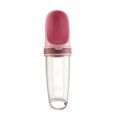 Hunde-Wasserflasche, 500 ml, tragbar, für Haustiere, Wasserspender für Welpen, Reisen, Trinkbecher mit Schüssel Hunde-Wasserflasche, 500 ml, tragbar, für Haustiere, Wasserspender für Welpen, Reisen, Trinkbecher mit Schüssel von jojobasec