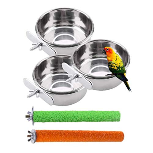 Vogel-Wasserspender Schüssel Papageientränke Futterspender Becher Vogeltränke Behälter Kleine Vögel Käfig Zubehör Vogel-Wasserspender Schüssel Papageientränke Futterspender Becher Vogeltränke Behälter Kleine Vögel Käfig Zubehör von jojobasec