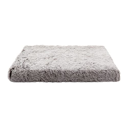 Winter-Katzen-Hundebett aus Plüsch, quadratisch, Kissen für Hunde, Schwamm, abnehmbar, waschbar, Haustier-Schlafmatte, Hundezubehör Winter-Katzen-Hundebett aus Plüsch, quadratisch, Kissen für Hunde, Schwamm, abnehmbar, waschbar, Haustier-Schlafmatte, Hundezubehör von jojobasec