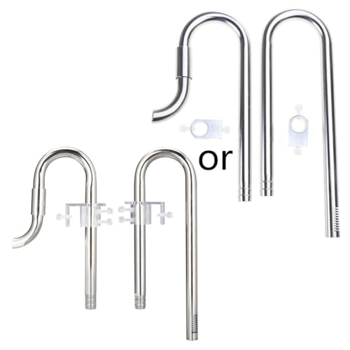 jojobasec Aquarium Wasser Gras Fisch für Filter Auslaufrohr Edelstahlrohr mit Skimmer jojobasec Aquarium Wasser Gras Fisch für Filter Auslaufrohr Edelstahlrohr mit Skimmer von jojobasec