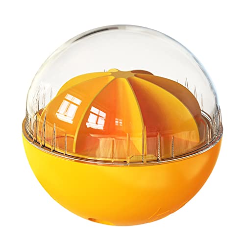 jojobasec Interaktiver Hundeball, Futterspender, langsames Feeder, Anreicherung, Quietsch-Puzzle-Spielzeug für langsames Füttern jojobasec Interaktiver Hundeball, Futterspender, langsames Feeder, Anreicherung, Quietsch-Puzzle-Spielzeug für langsames Füttern von jojobasec