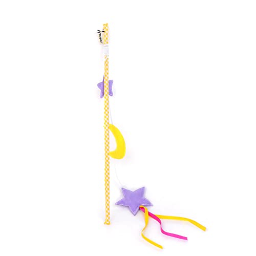 jojobasec Lovely Toy Lovely Cat Wand Katzenspielzeug mit Glocken Langer Zauberstab Katze und Kätzchen Lustiges Spielzeug jojobasec Lovely Toy Lovely Cat Wand Katzenspielzeug mit Glocken Langer Zauberstab Katze und Kätzchen Lustiges Spielzeug von jojobasec