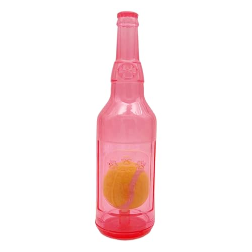 jojobasec Pet Chew Toy Teething Toy Wine Bottle Toy with Tennis Molar Pet Chew for Tething Toy Reward Molar Toy for Puppy jojobasec Pet Chew Toy Teething Toy Wine Bottle Toy with Tennis Molar Pet Chew for Tething Toy Reward Molar Toy for Puppy von jojobasec