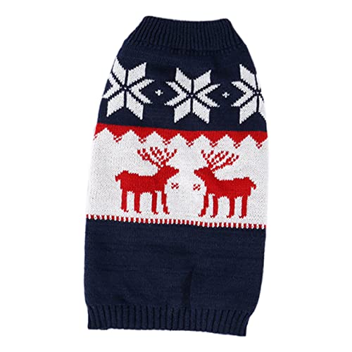 jojofuny 1 STK Kleidung Für Haustiere Weihnachtskatze Warme Kleidung Weihnachtskatzenmantel Weihnachtskleidung Für Hunde Weihnachtsparty-Outfits Für Haustiere Acryl Chef Pyjama von jojofuny