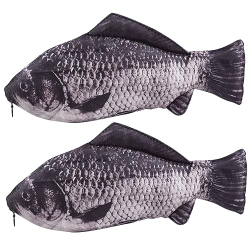 jojofuny 1 Satz Karausche Haustierspielzeug Simulationsfisch Realistischer Fisch Katzenspielzeug Kugelschreiber Ballpoint Pen Katzen Spielsachen Stiftbeutel Schülergeschenk Nylon 2 Stück jojofuny 1 Satz Karausche Haustierspielzeug Simulationsfisch Realistischer Fisch Katzenspielzeug Kugelschreiber Ballpoint Pen Katzen Spielsachen Stiftbeutel Schülergeschenk Nylon 2 Stück von jojofuny