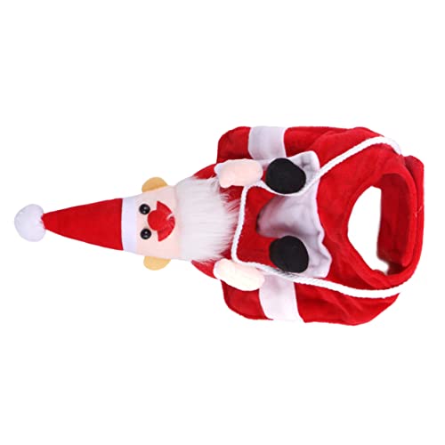jojofuny Niedliches Weihnachtsmann-reitkostüm Für Hunde Haustier-anziehkostüm Weihnachts-Kleidung Für Hunde Und Katzen jojofuny Niedliches Weihnachtsmann-reitkostüm Für Hunde Haustier-anziehkostüm Weihnachts-Kleidung Für Hunde Und Katzen von jojofuny