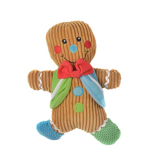 jojofuny 1stk Lebkuchenmann Spielzeug Plüschspielzeug Für Hunde Weihnachtliches Hundespielzeug Quetschender Spielzeugstreich Lebkuchenmann Quietscht Spielzeug Haustiere Beißen Puppe jojofuny 1stk Lebkuchenmann Spielzeug Plüschspielzeug Für Hunde Weihnachtliches Hundespielzeug Quetschender Spielzeugstreich Lebkuchenmann Quietscht Spielzeug Haustiere Beißen Puppe von jojofuny