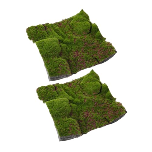 jojofuny 2 Stück Simulationsmoosmatte Dekorativer Kunstrasenteppich Sandtisch Grasmatte Kunstrasen Landschaftsdekor Künstliche Kunstrasenmatte jojofuny 2 Stück Simulationsmoosmatte Dekorativer Kunstrasenteppich Sandtisch Grasmatte Kunstrasen Landschaftsdekor Künstliche Kunstrasenmatte von jojofuny