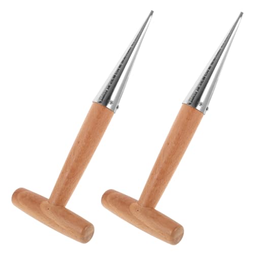 jojofuny Ergonomisches 2-teiliges Gartenwerkzeug-Set Mit Handgriff Zum Pflanzen Gartenwerkzeug Mit Holzgriff Bodenstanzer Zum Umpflanzen jojofuny Ergonomisches 2-teiliges Gartenwerkzeug-Set Mit Handgriff Zum Pflanzen Gartenwerkzeug Mit Holzgriff Bodenstanzer Zum Umpflanzen von jojofuny