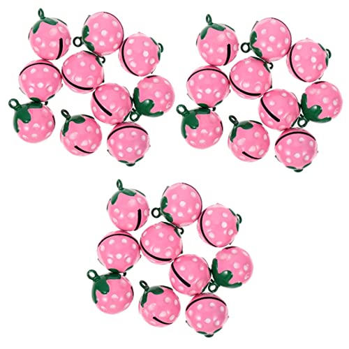 jojofuny 3sets Halsband Zubehör Erdbeere Haustier Glocken Mini Glocke Hund Halsband Glocken Katze Halsband Glocken 10 Stücke * 3 jojofuny 3sets Halsband Zubehör Erdbeere Haustier Glocken Mini Glocke Hund Halsband Glocken Katze Halsband Glocken 10 Stücke * 3 von jojofuny