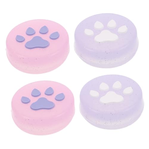 jojofuny 4 Stück Daumengriffkappen Ersatzkappen Für Katzenknöpfe Katzenkrallen Knopfkappen Silikon Katzen Daumenkappen Ersatz Daumenknöpfe Tiermotiv Daumenknöpfe Kieselgel jojofuny 4 Stück Daumengriffkappen Ersatzkappen Für Katzenknöpfe Katzenkrallen Knopfkappen Silikon Katzen Daumenkappen Ersatz Daumenknöpfe Tiermotiv Daumenknöpfe Kieselgel von jojofuny