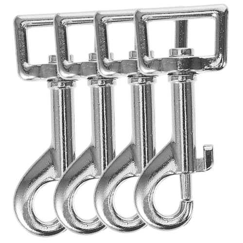 jojofuny 4Stücke Drehbare Karabinerhaken Metall Für Hundeleinen Haustier Kettenverbinder Und Leicht Mit Federbelasteter Schnappverschlussöffnung Für Hundeleinen jojofuny 4Stücke Drehbare Karabinerhaken Metall Für Hundeleinen Haustier Kettenverbinder Und Leicht Mit Federbelasteter Schnappverschlussöffnung Für Hundeleinen von jojofuny
