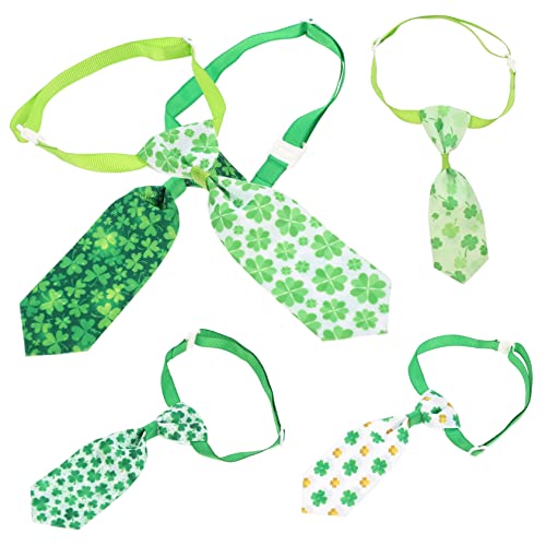 jojofuny Zubehör 5 Stück Polyester Hunde-/katzenkrawatten Für Den St. Patricks Day jojofuny Zubehör 5 Stück Polyester Hunde-/katzenkrawatten Für Den St. Patricks Day von jojofuny