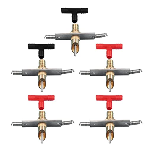 jojomis Automatische Kaninchen-Trinker, Messing, 5 Stück von jojomis