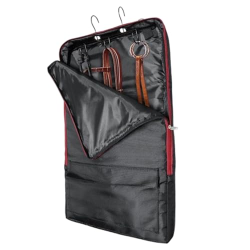jopiuieo Bridle Bag,Reithalftertasche Mit Haken Für Pferdezubehör Aufbewahrung | Tasche für Kopfgeschirr Gebisse tägliche Trainer Reise Stall Reiter Springreiter Reitstiefel Zügel Geländeritt jopiuieo Bridle Bag,Reithalftertasche Mit Haken Für Pferdezubehör Aufbewahrung | Tasche für Kopfgeschirr Gebisse tägliche Trainer Reise Stall Reiter Springreiter Reitstiefel Zügel Geländeritt von jopiuieo