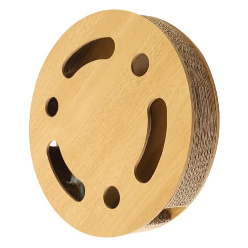 jopiuieo Cat Cardboard Scratch, Katzenpolster für Innenkatzen | Cat Scratch Box Cardboard - Inside Elektromotorfeder, Kätzchenspielzeug zum Kratzen, Möbelschutz jopiuieo Cat Cardboard Scratch, Katzenpolster für Innenkatzen | Cat Scratch Box Cardboard - Inside Elektromotorfeder, Kätzchenspielzeug zum Kratzen, Möbelschutz von jopiuieo