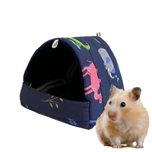 jopiuieo Hamsterhöhlenbett,Hamster-Warmbett,Hängemattenbett Kleintiere Schlafnest - Hamster-Warmbett, Chinchilla-Betthöhle, kuschelig weich für Kaninchen, Mäuse jopiuieo Hamsterhöhlenbett,Hamster-Warmbett,Hängemattenbett Kleintiere Schlafnest - Hamster-Warmbett, Chinchilla-Betthöhle, kuschelig weich für Kaninchen, Mäuse von jopiuieo
